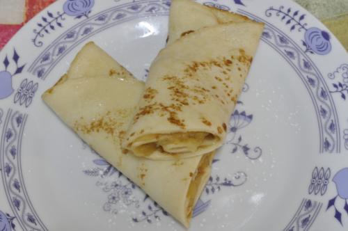 Palačinky s jablečnou náplní  – Snadné Česko recept, zvládnete za Do 30 minut